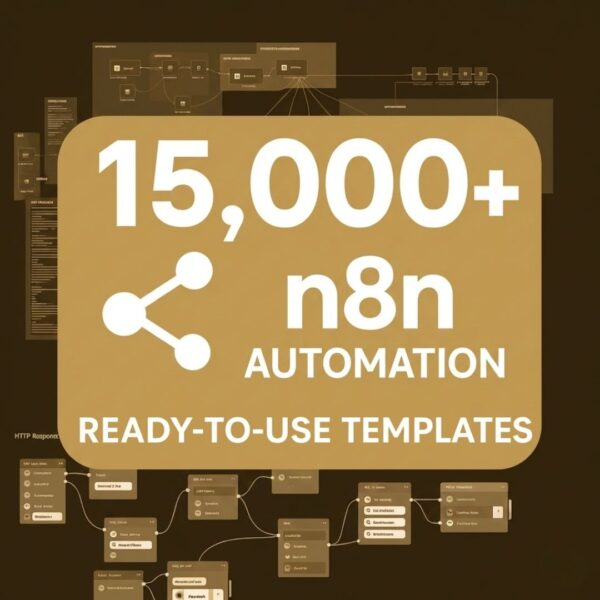 15000+ n8n Automation Templates Mega Bundle AI Social Media Content Creation, Marketing Business Automation